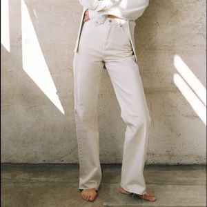 NWOT Zara ZW THE ‘90S FULL LENGTH JEANS